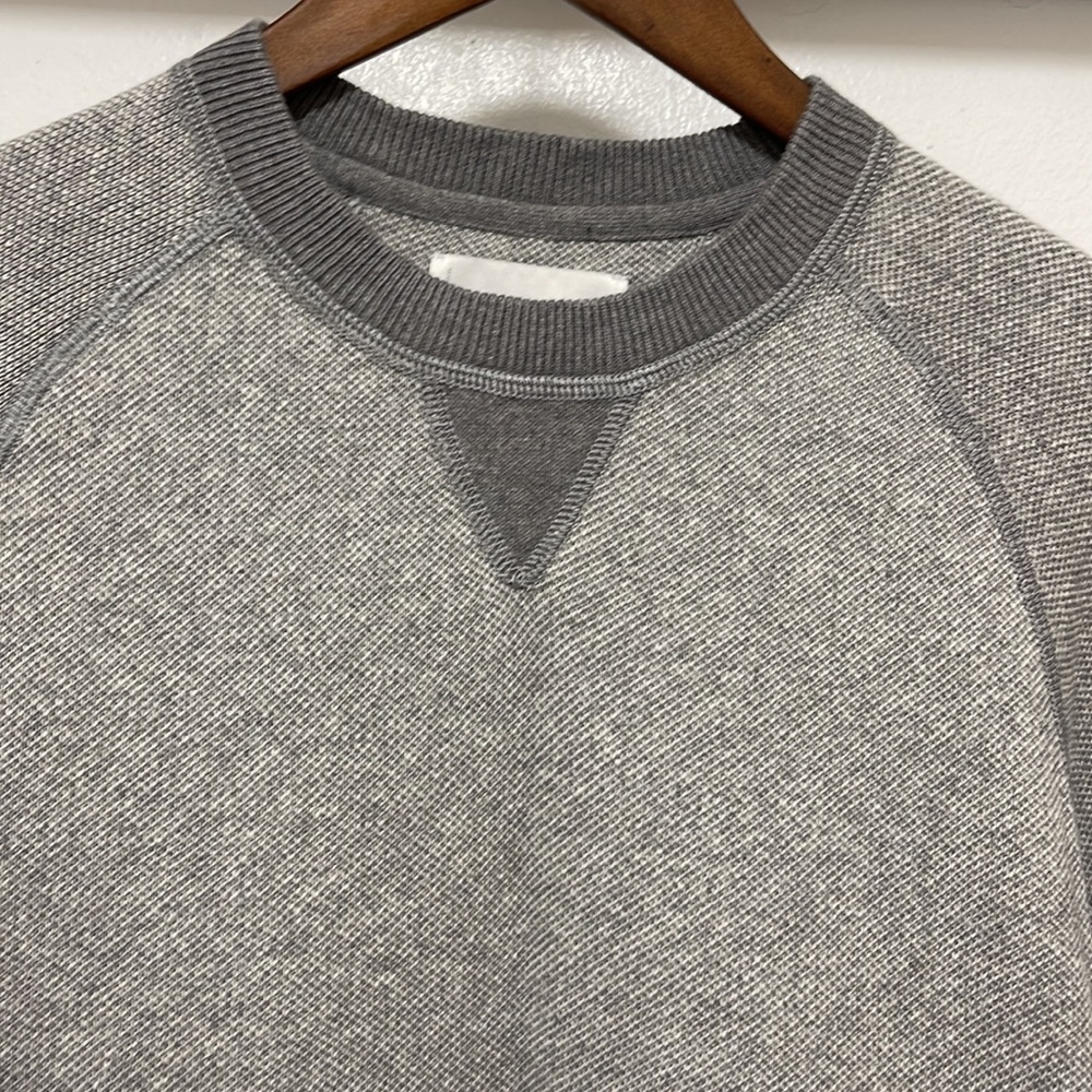 Lucky Brand Cotton Linen Crewneck Sweatshirt